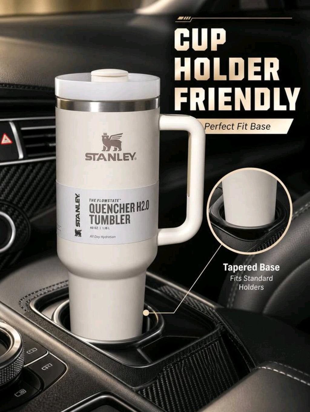Stanley Quencher H2.0 FlowState Tumbler Fuschia 1.18L
