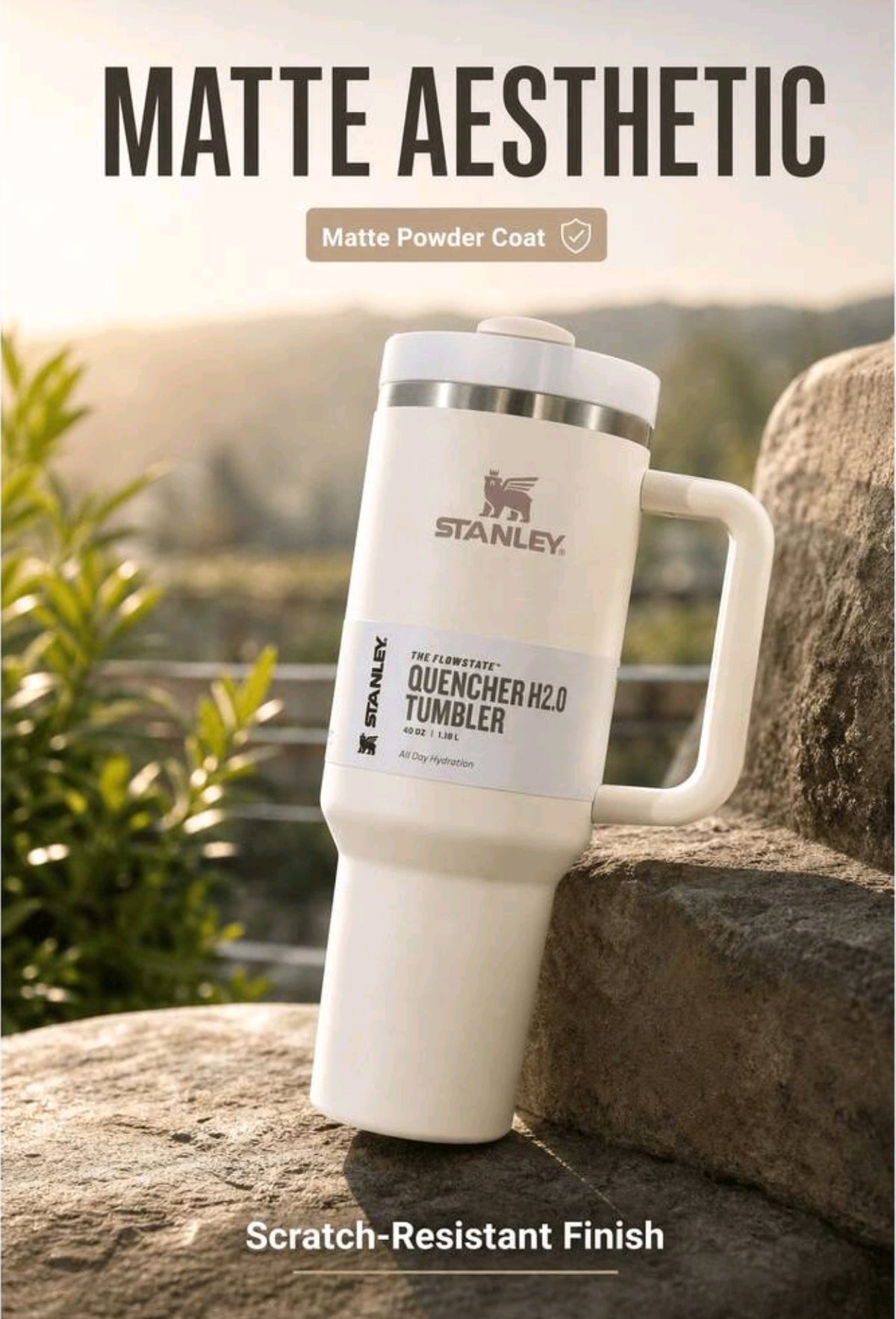 Stanley Quencher H2.0 FlowState Tumbler Fuschia 1.18L