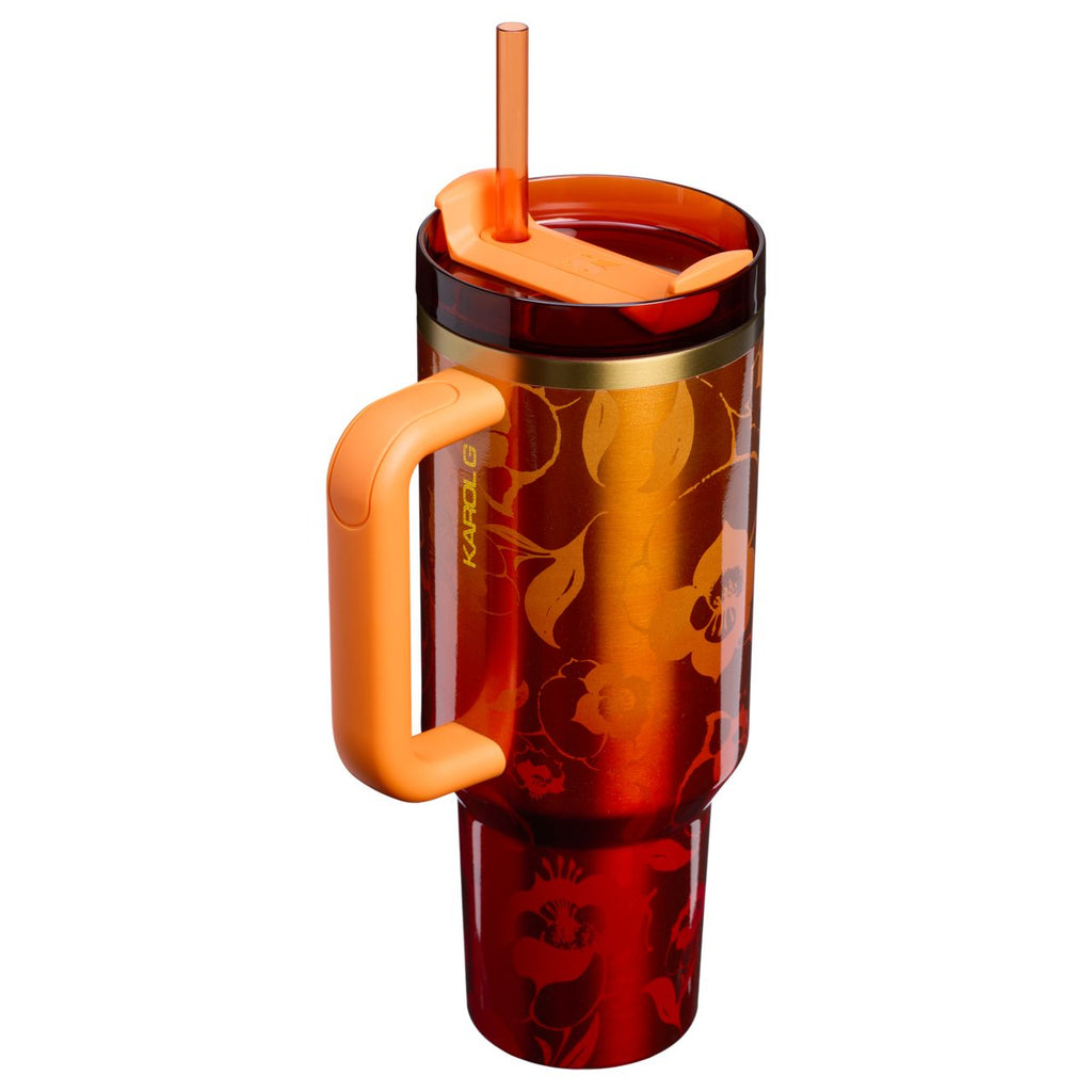 Stanley The 1913 x Karol G Quencher® H2.0 Flowstate Tumbler Orange