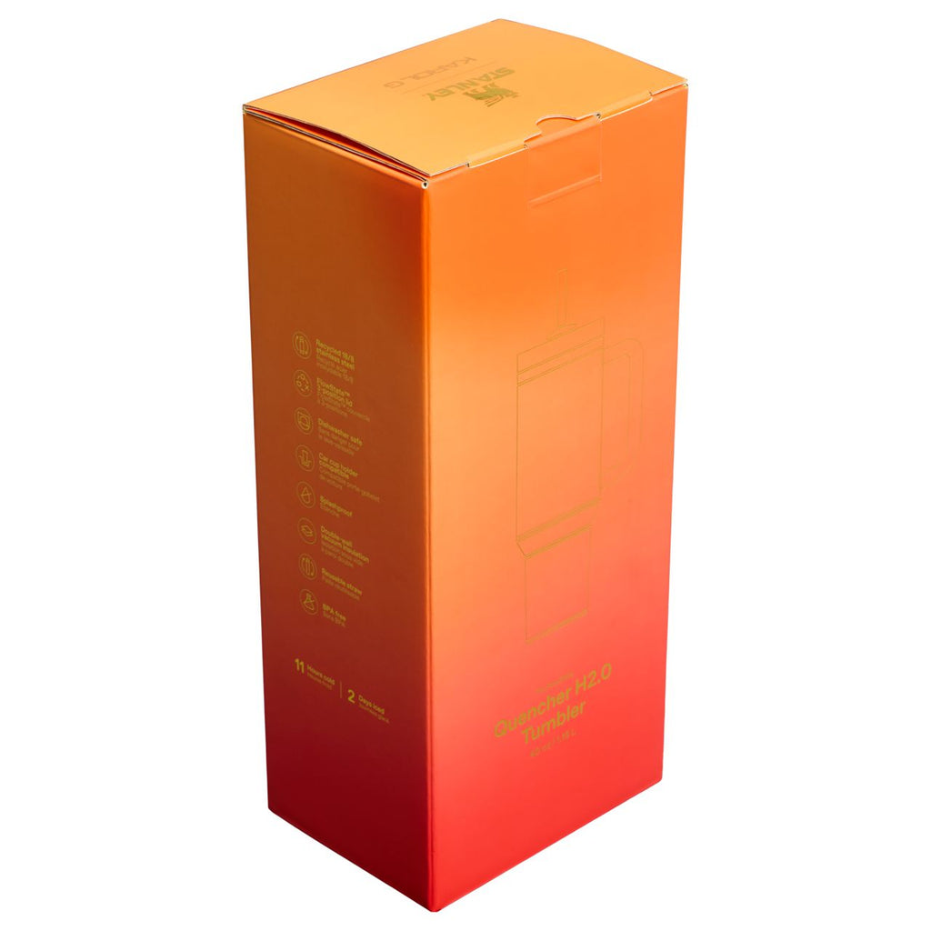 Stanley The 1913 x Karol G Quencher® H2.0 Flowstate Tumbler Orange